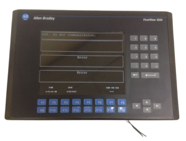A-B 2711-T10C10 Touchscreen Operator Terminal, 10-inch Display, Enhanced Connectivity